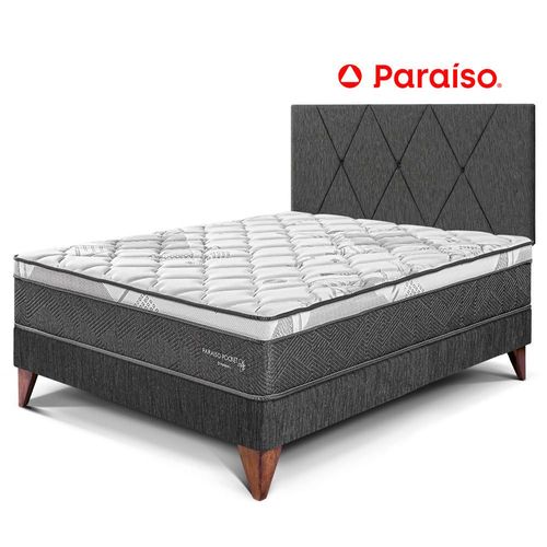 Dormitorio Europeo Pocket Star 2 Plazas Cabecera Loft Charcoal