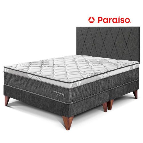 Dormitorio Europeo Pocket Star King Cabecera Loft Charcoal