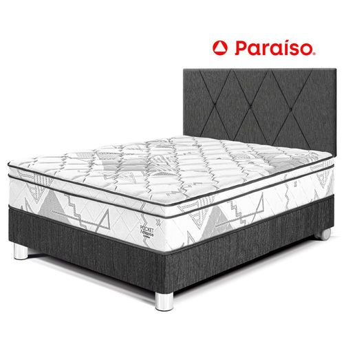 Dormitorio Pocket Advance 2 Plazas Cabe Loft Charcoal