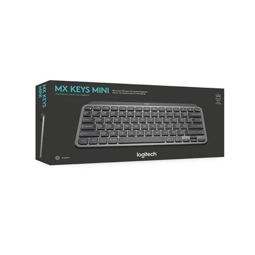 Teclado Logitech Mx Keys Mini Multi-Device Bt Iluminado Graphite Sp