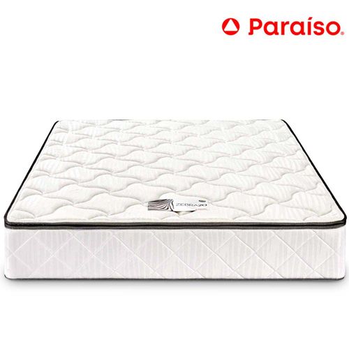 Colchón PARAISO Espuma Zebra Acero 2 Plz 6"