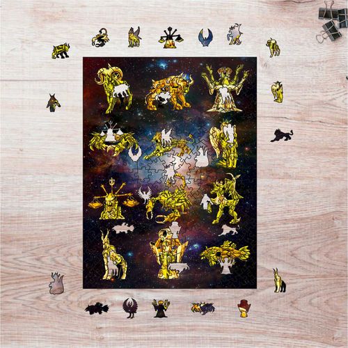 Rompecabezas Caballeros Del Zodiaco COD:19.2 Person. -Puzzles Peru