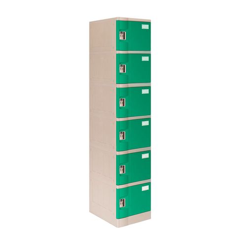 Locker Abs Lp106 Llave doble pin Verde