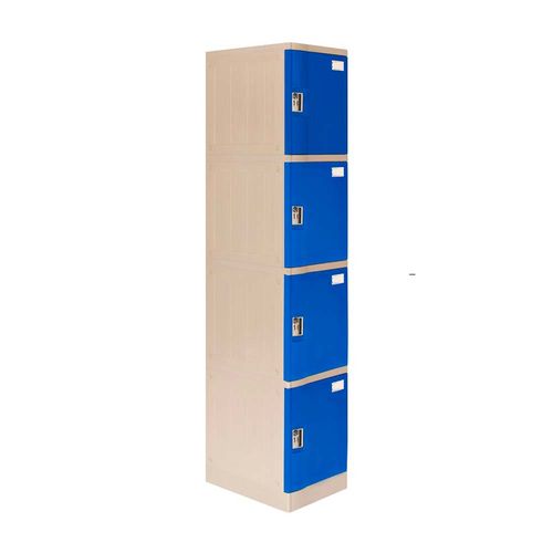 Locker Abs Lp104 Llave doble pin Azul