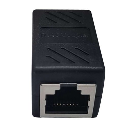 Acoplador RJ45 Teraware, negro