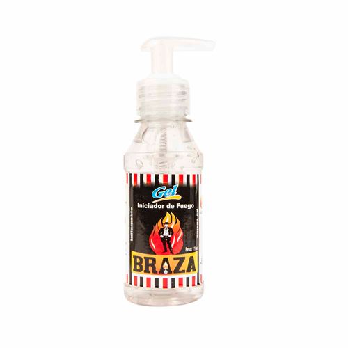 Gel Iniciador de Fuego BRAZA Frasco 110ml