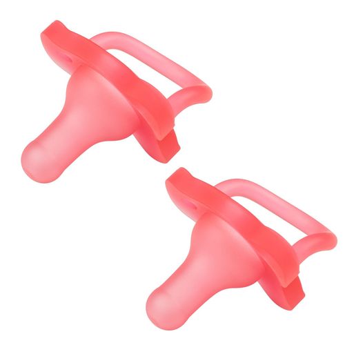 Set 2 Chupones Happy Paci Rosa