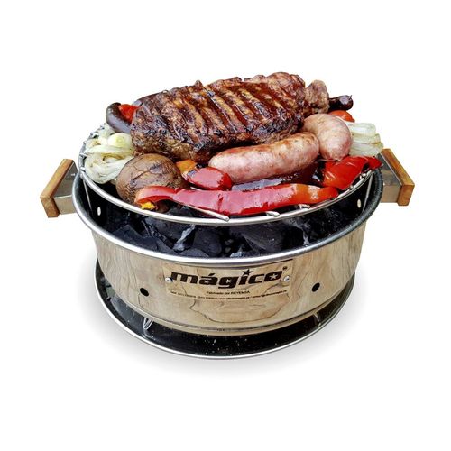 Mini Parrilla Mágico Inoxidable Portátil