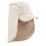 GORRA-SENDERISMO-Y-TREKKING-FORCLAZ-900-PROTECCION-SOLAR-BEIGE