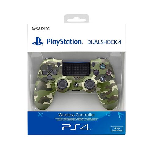 Mando PS4 Dualshock 4 V2 Camuflado Verde Playstation 4