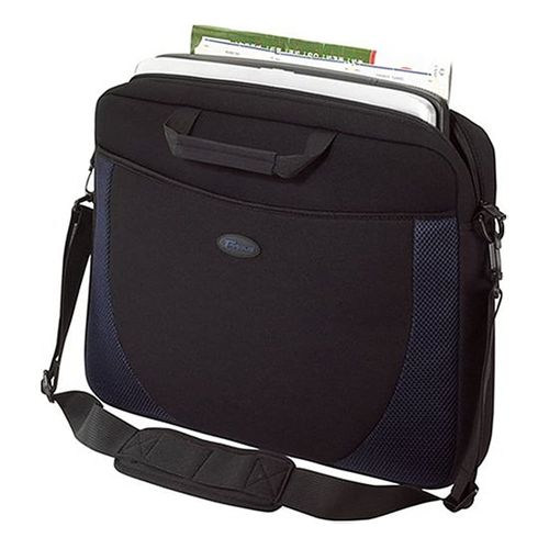 Maletín para laptop 17" Targus, negro y azul