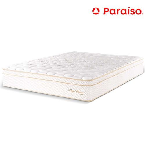 Colchón PARAISO Royal Prince2 Plz + 2 Almohadas Viscoelásticas + Protector