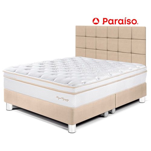 Dormitorio Royal Dynasty King con Cabecera Blocks Champagne