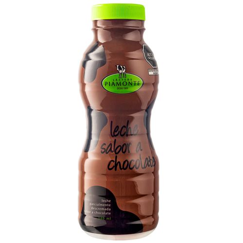 Leche Sabor a Chocolate PIAMONTE Botella 340ml