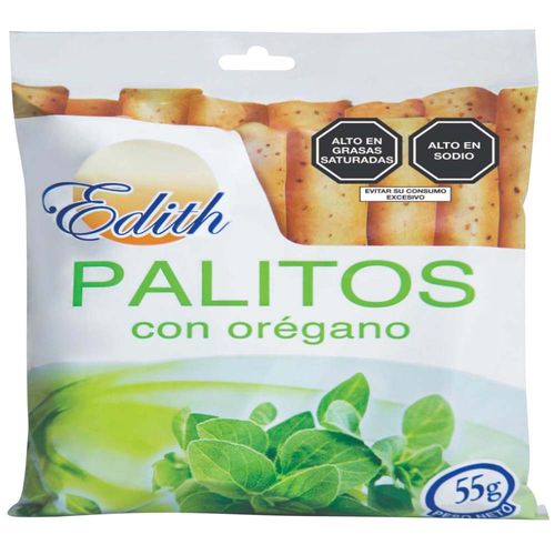 Palitos con Orégano EDITH Bolsa 55g