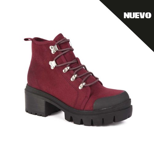 Botas y Botines Mujer 7430 Burgundy