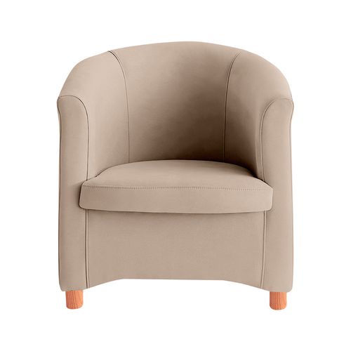BUTACA AGNES MAVISAC COLOR BEIGE - TELA