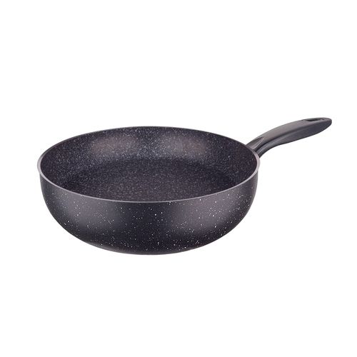 WOK GRANITO GRIS 28CM SIN TAPA