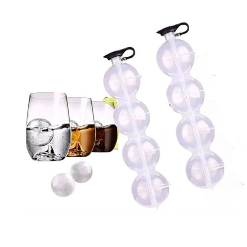 Pack x 2 Cubeta de Hielo Esféricos Hielera Bar Whisky Cocktails