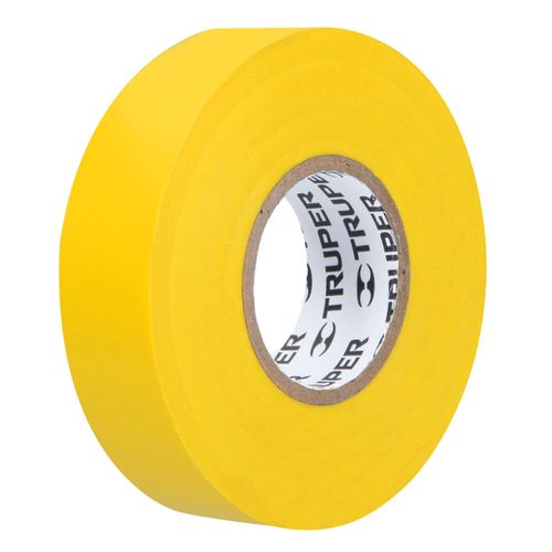 Cinta Aislante amarillo 19mm x 18m Truper Expert