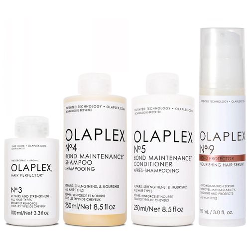 Olaplex N°3 + N°4 + N°5 + N°9 Tratamiento Reparador Intensivo