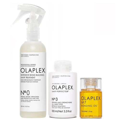 Olaplex N°0 + N°3 + N°7 Tratamiento Reparador Intensivo