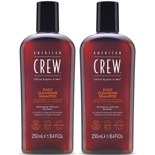 Dúo Shampoo De Uso Diario Daily Shampoo American Crew Men 250ml