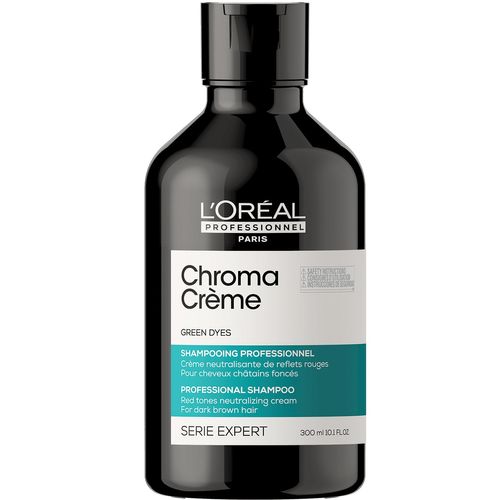 Shampoo Neutralizante Verde LOreal Chroma Creme 300ml