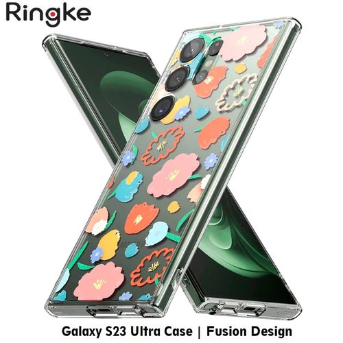 Case Ringke Fusion Floral - Galaxy S23 Ultra