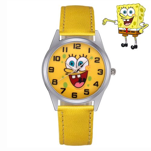 RELOJ BOB ESPONJA PARA MUJER NIÑOS BOB ESPONJA FIGURAS