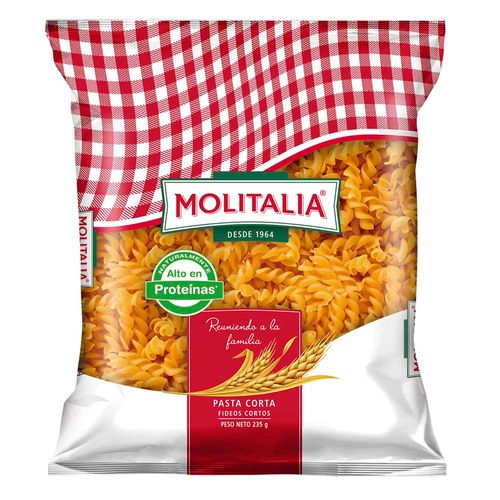Fideos Tornillo MOLITALIA Bolsa 235g