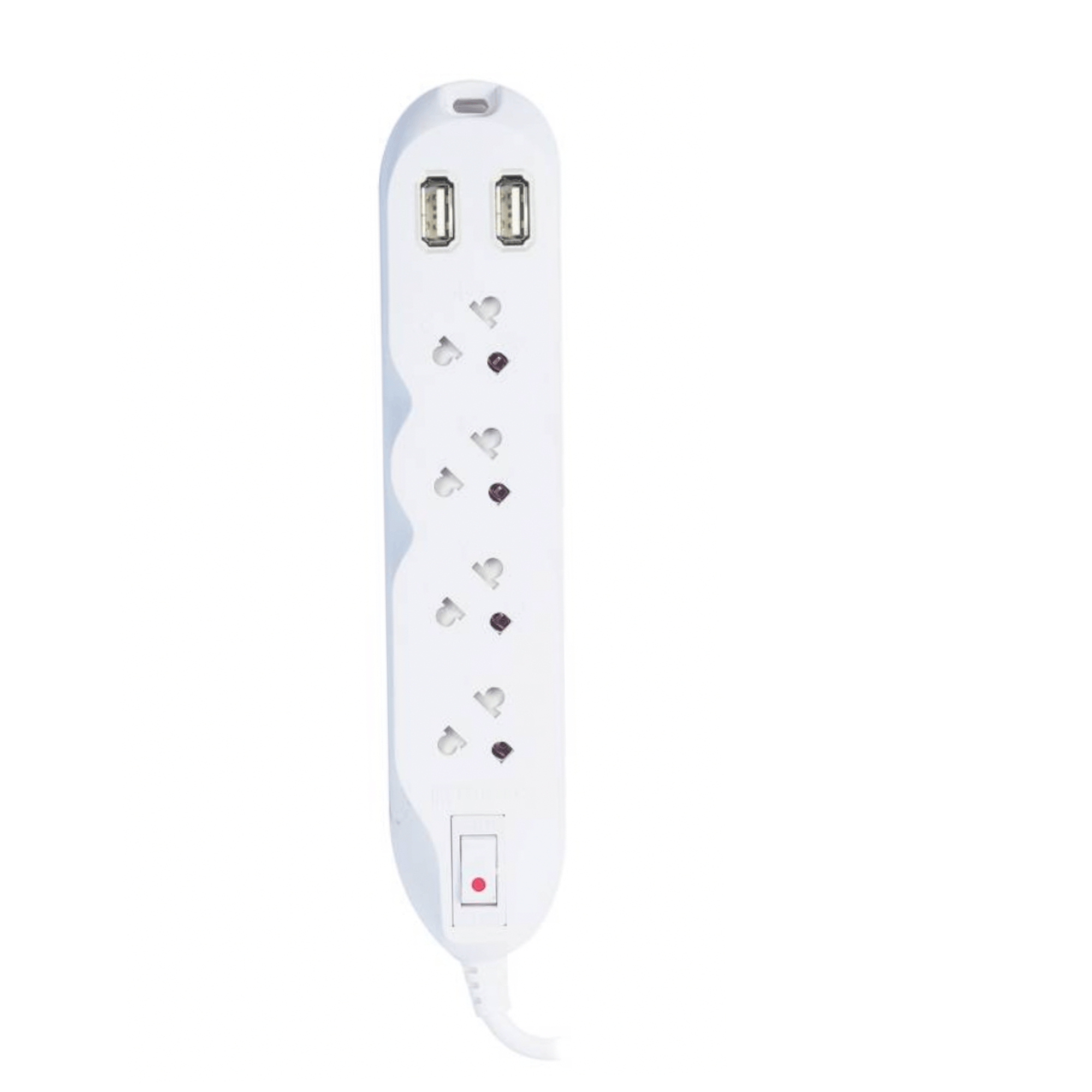 Extensión Eléctrica Múltiple Bticino 4 tomas + 2 puertos USB - Shopstar