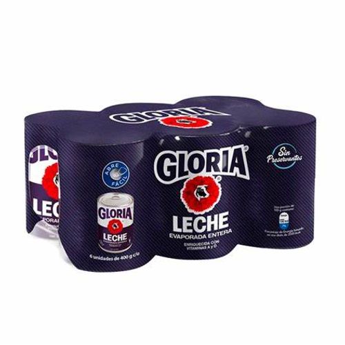 Gloria six pack 400g
