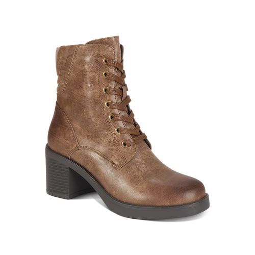 Botines Combat Mujer 7641 TAUPE