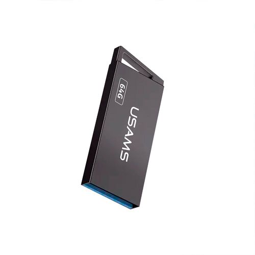Memoria USB Usams USZB207 2.0 High Speed Flash Drive de 64GB Gris