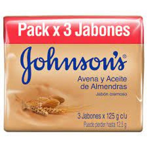 Johnsons avena y almendra x3 (oferta)