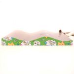 Rascador-para-gatos---Doble-Ola-de-carton-con-catnip