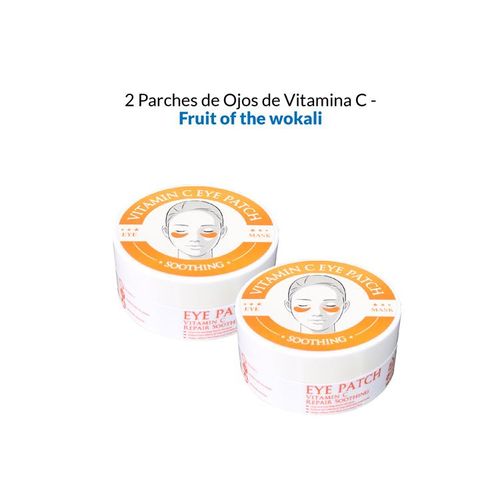 2 Parches de Ojos de Vitamina C - Fruit of The Wokali