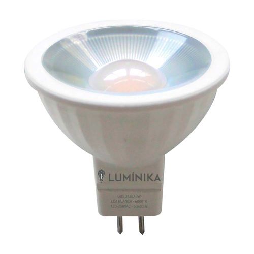 Dicroico LED Luminika GU5.3 8W Luz Fría