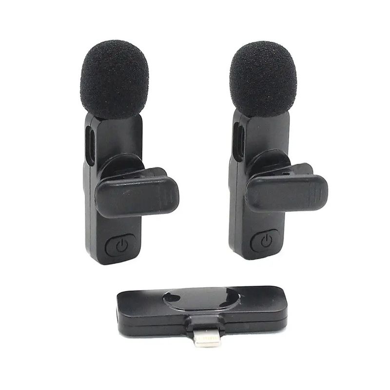 doble-Mini-Microfono-Solapa-inalambrico-recargable-tipo-c-android