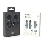 doble-Mini-Microfono-Solapa-inalambrico-recargable-tipo-c-android