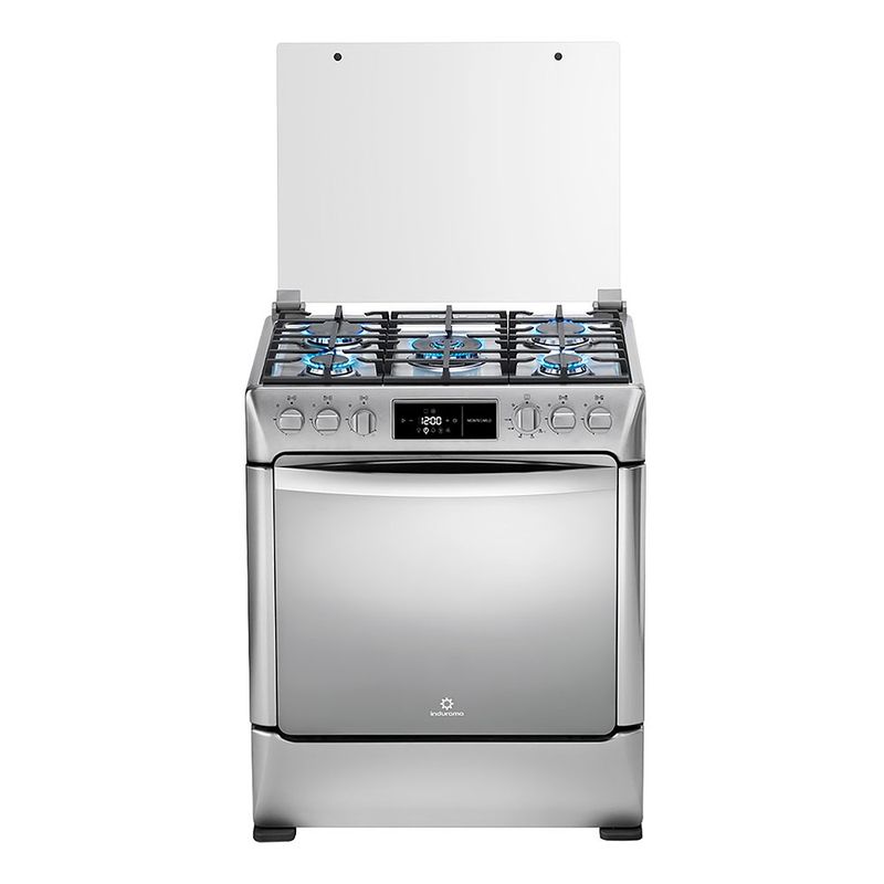 Cocina-a-Gas-5-Quemadores-Indurama-MONTECARLO-ZAFIRO-Croma-Oferta-