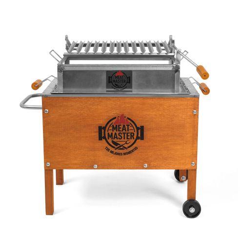 Caja China Msr Jr + Parrilla Ang Lev Galvanizada Madera