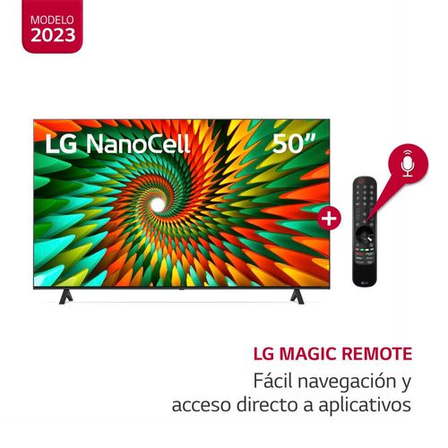 Televisor LG 50" 50NANO77SRA Nanocell 4K