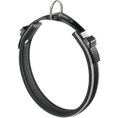 FERPLAST COLLAR ACOLCHADO CON SISTEMA DE MICRO REGULACIÓN  GRIS C15/42