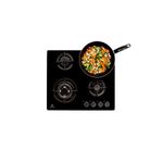 Cocina-Empotrable-4Hornillas-de-Vidrio-Templado-Indurama-EGI-604VDNEG--oferta-
