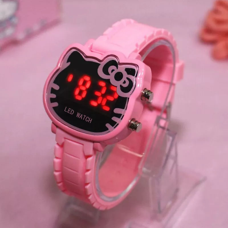 Reloj digital best sale hello kitty