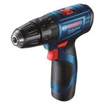 Taladro-Percutor-Inalambrico-Bosch-12V-GSB-120-LI-Nuevo---2Baterias-x-20-Ah---Cargador---Maletin