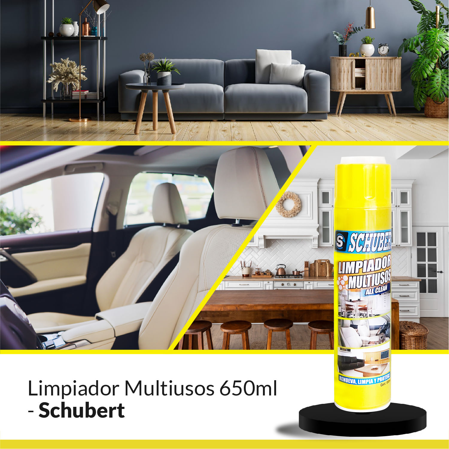 5 Limpiador Multiusos 650ml - Schubert - Shopstar