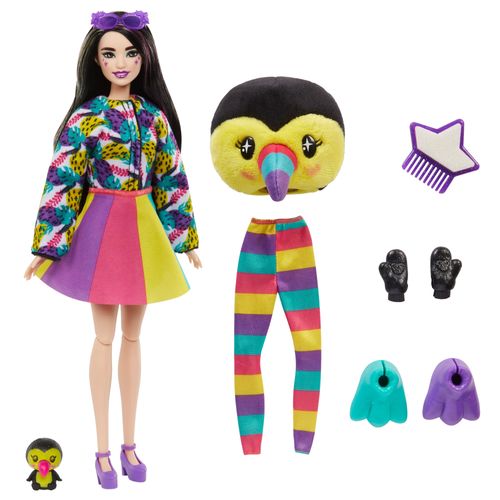 Muñeca Barbie Animales De La Selva Tucán
